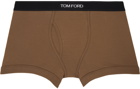 TOM FORD Brown Classic Fit Boxer Briefs