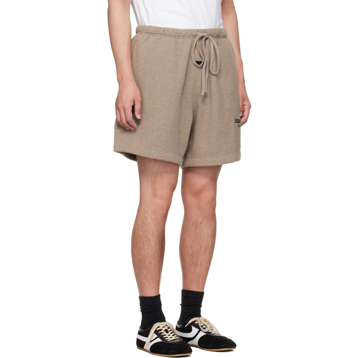 Fear of God ESSENTIALS Beige Classic Sweat Shorts
