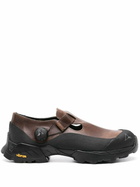 ROA Brown Pala Slip-On Sneakers