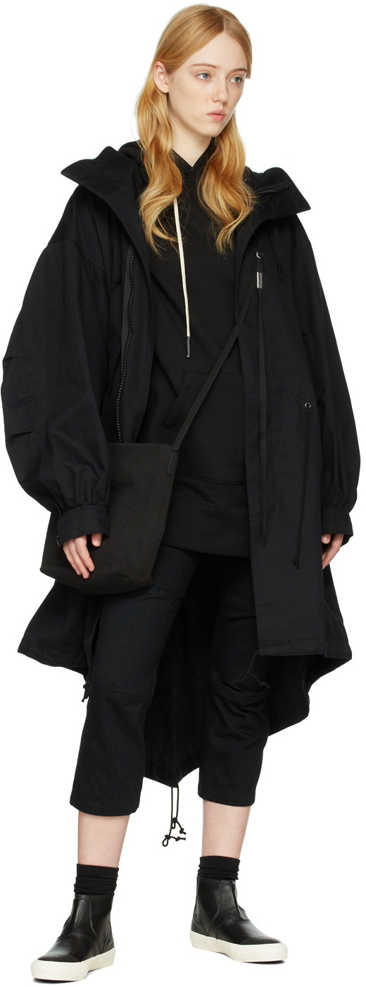 Regulation Yohji Yamamoto Black Gore Sneakers