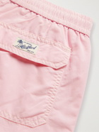 Hartford - Slim-Fit Mid-Length Swim Shorts - Pink