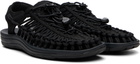 KEEN Black UNEEK Sandals
