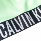 CK Swim Women's Bikini Bralette Top in Ultra Green