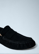 The Row Suede Loafers