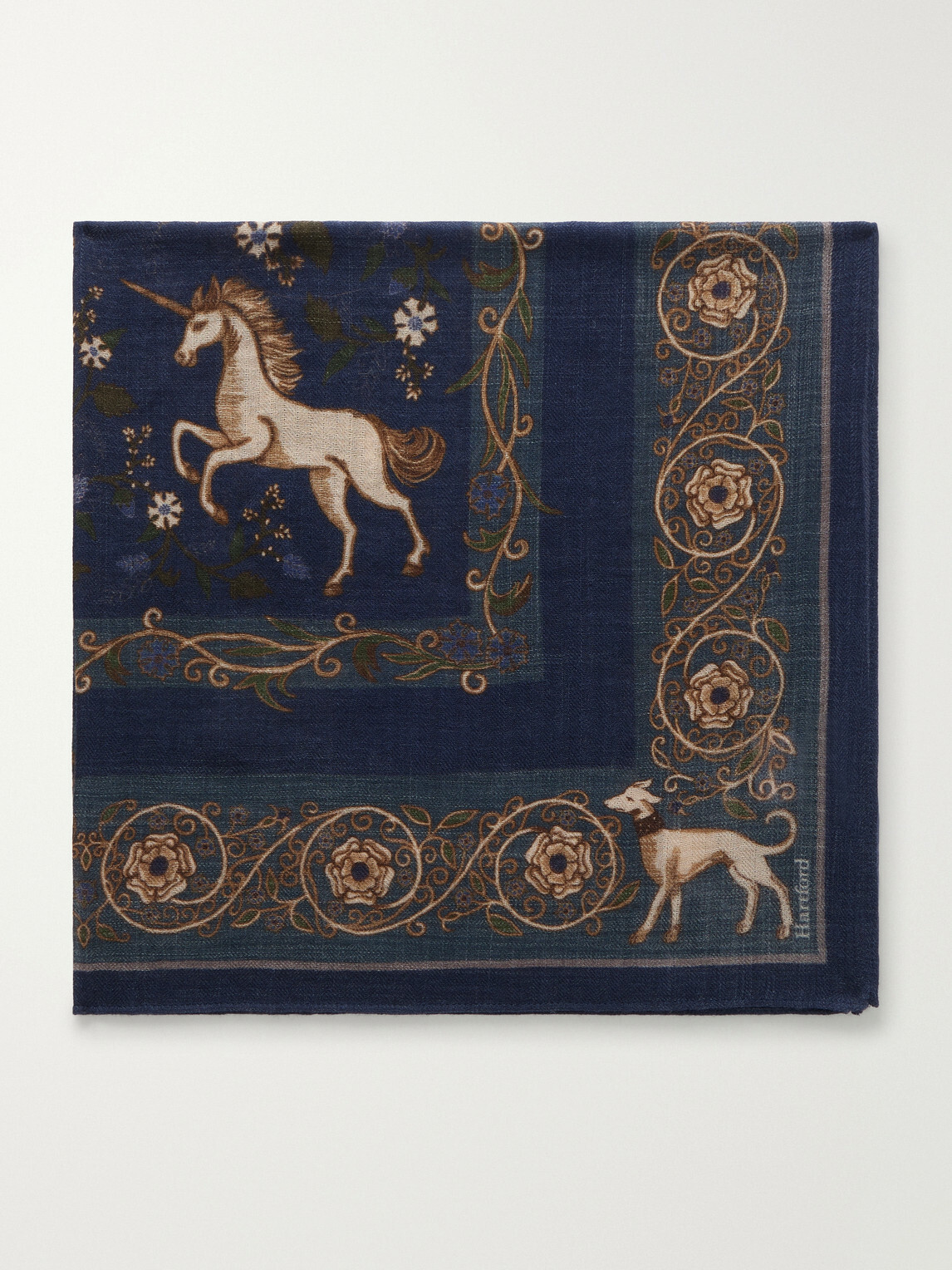Hartford - Printed Wool Scarf