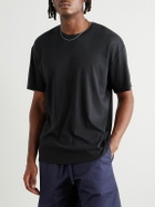 UMIT BENAN - James Cotton-Jersey T-Shirt - Black