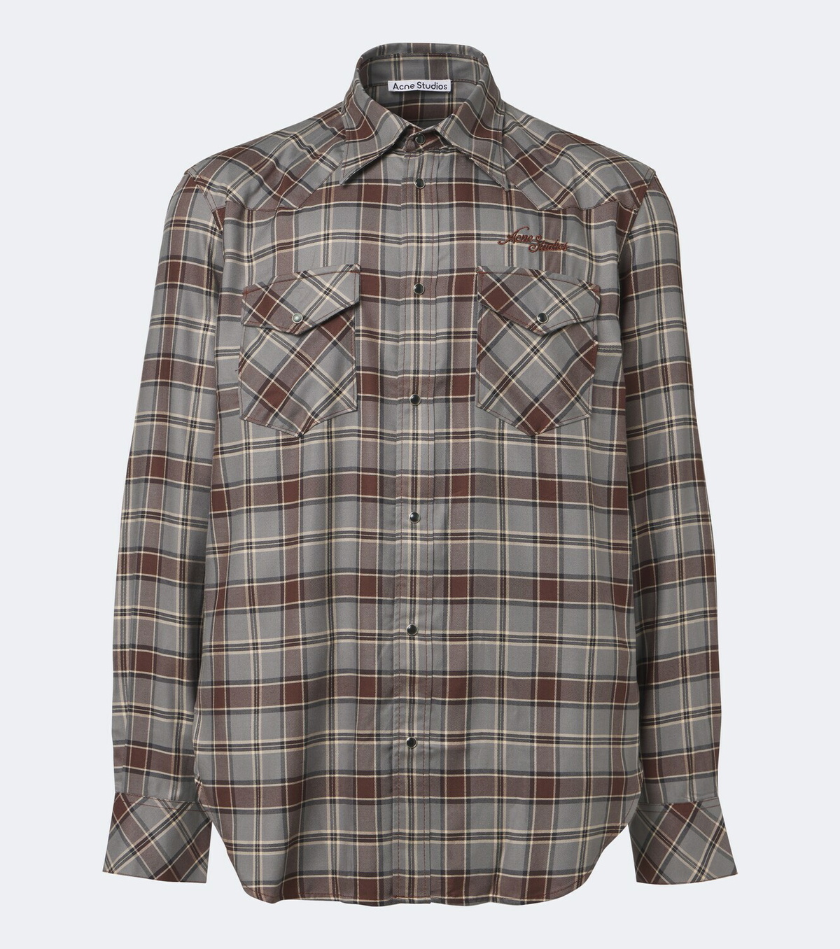 Acne Studios Surrow checked flannel shirt