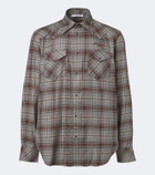 Acne Studios Surrow checked flannel shirt