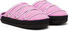 Moon Boot Pink Soft Slipper Loafers