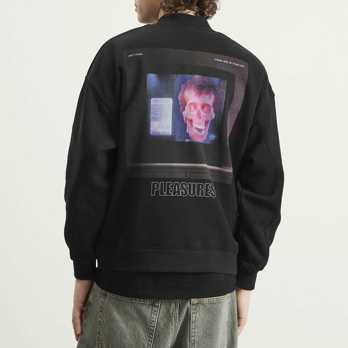 Pleasures Men's Primetime Quarter Zip in Black