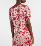 Isabel Marant Hervane floral jacquard top
