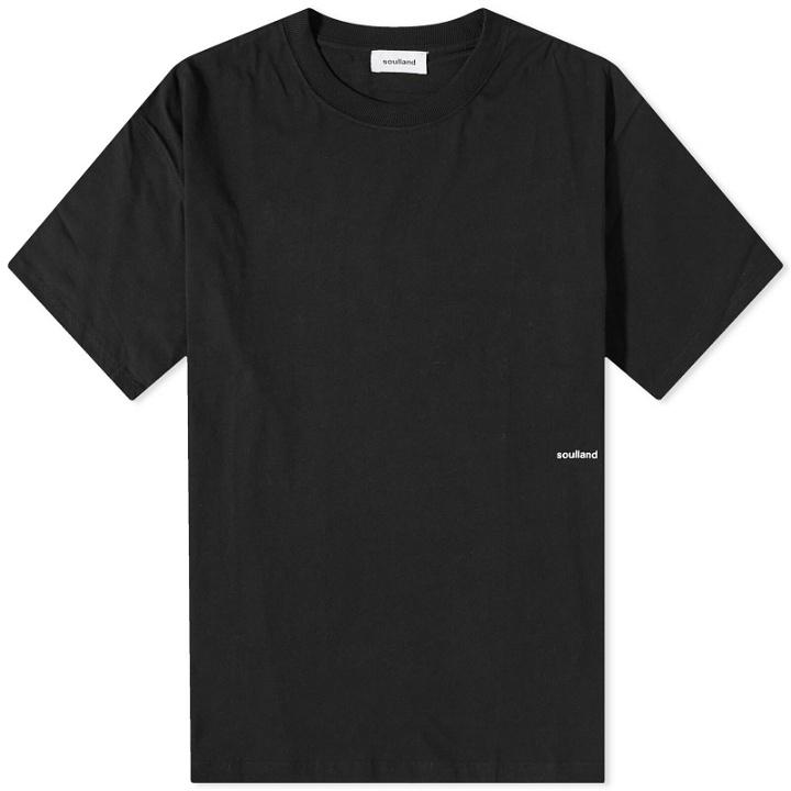 Photo: Soulland Men's Ash T-Shirt in Black
