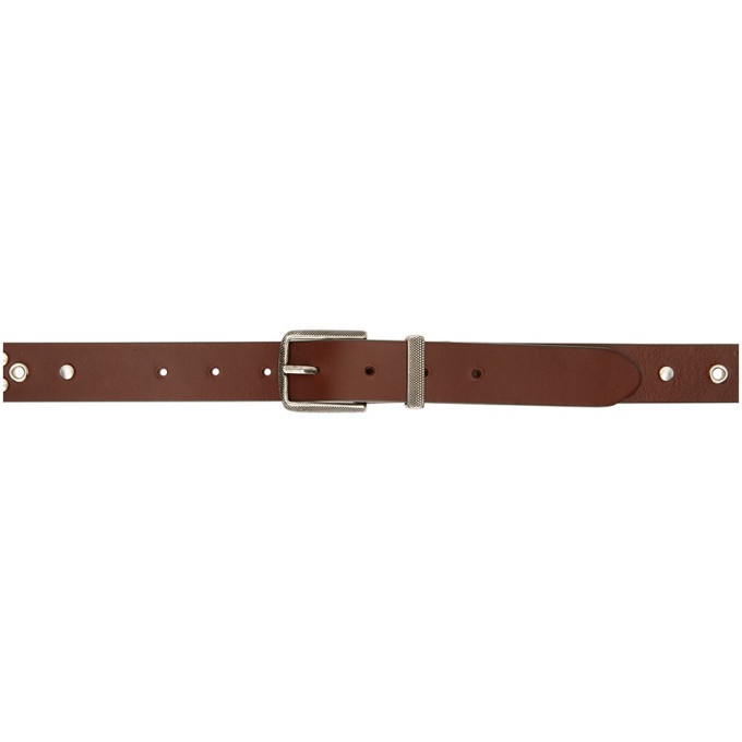 Photo: Lemaire Brown Studded Belt