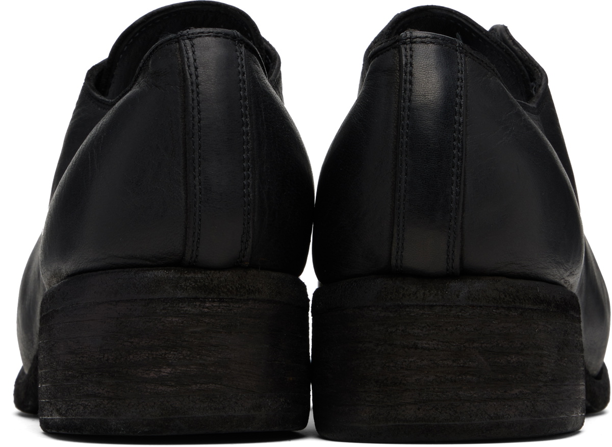 Guidi Black PL10L Oxfords