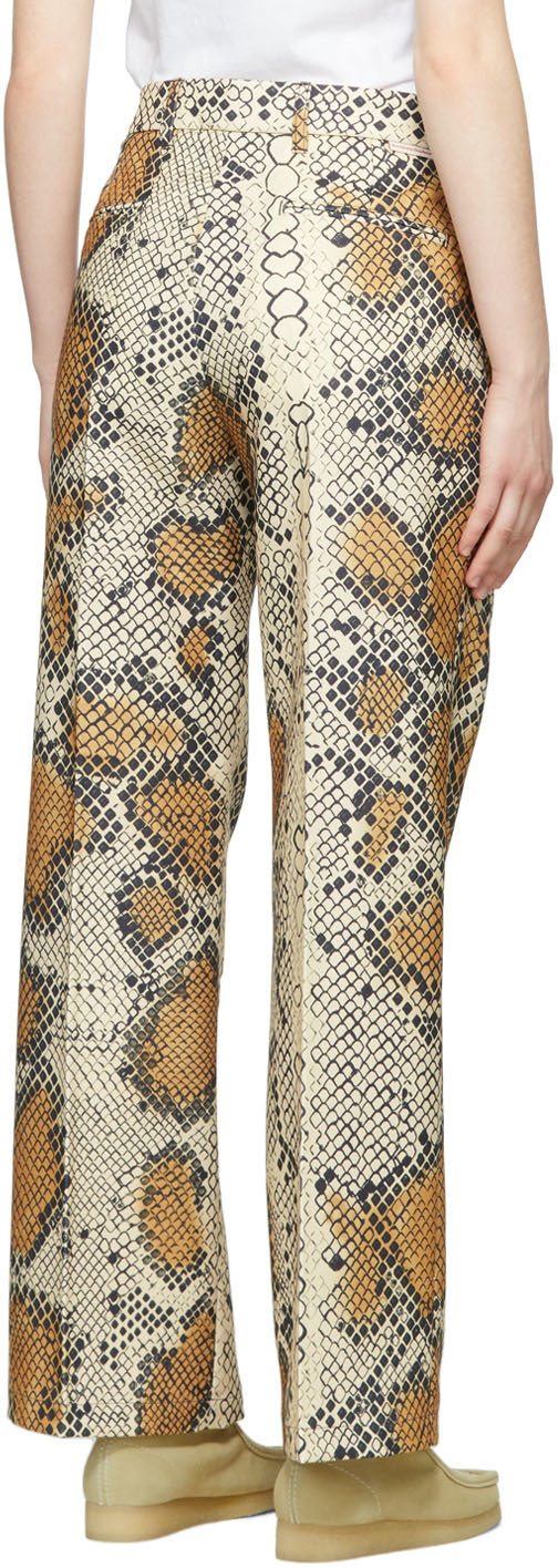 Stockholm (Surfboard) Club Beige Polyester Trousers