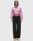 Closed Cropped Crew Neck Pink - Womens - Sweatshirts