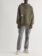 John Elliott - Garment-Dyed Cotton-Sateen Drawstring Cargo Trousers - Gray