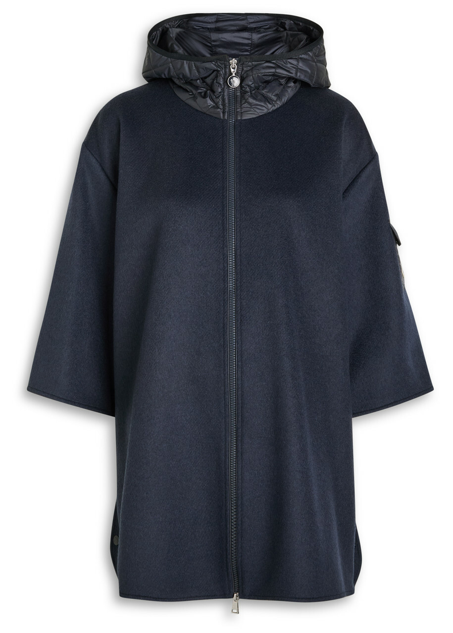 MONCLER - Wool Cape Moncler