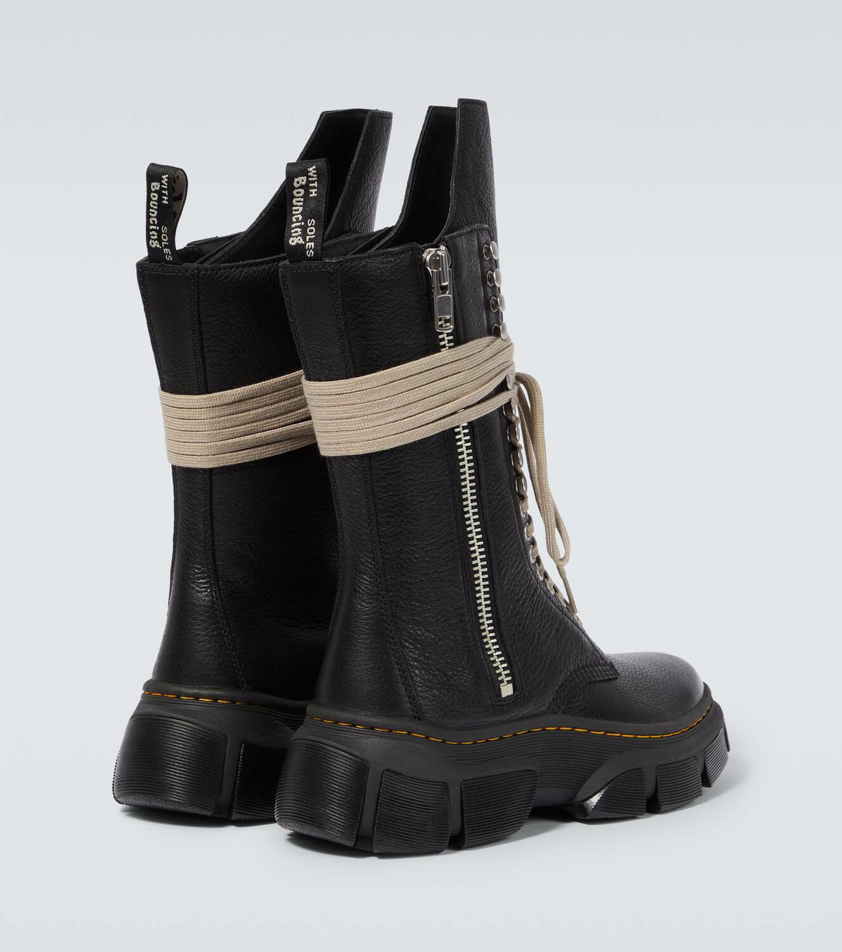 31750001 Rick Owens Dr. Martens 1918 DMXL Calf Length Boot