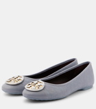 Tory Burch Claire leather ballet flats