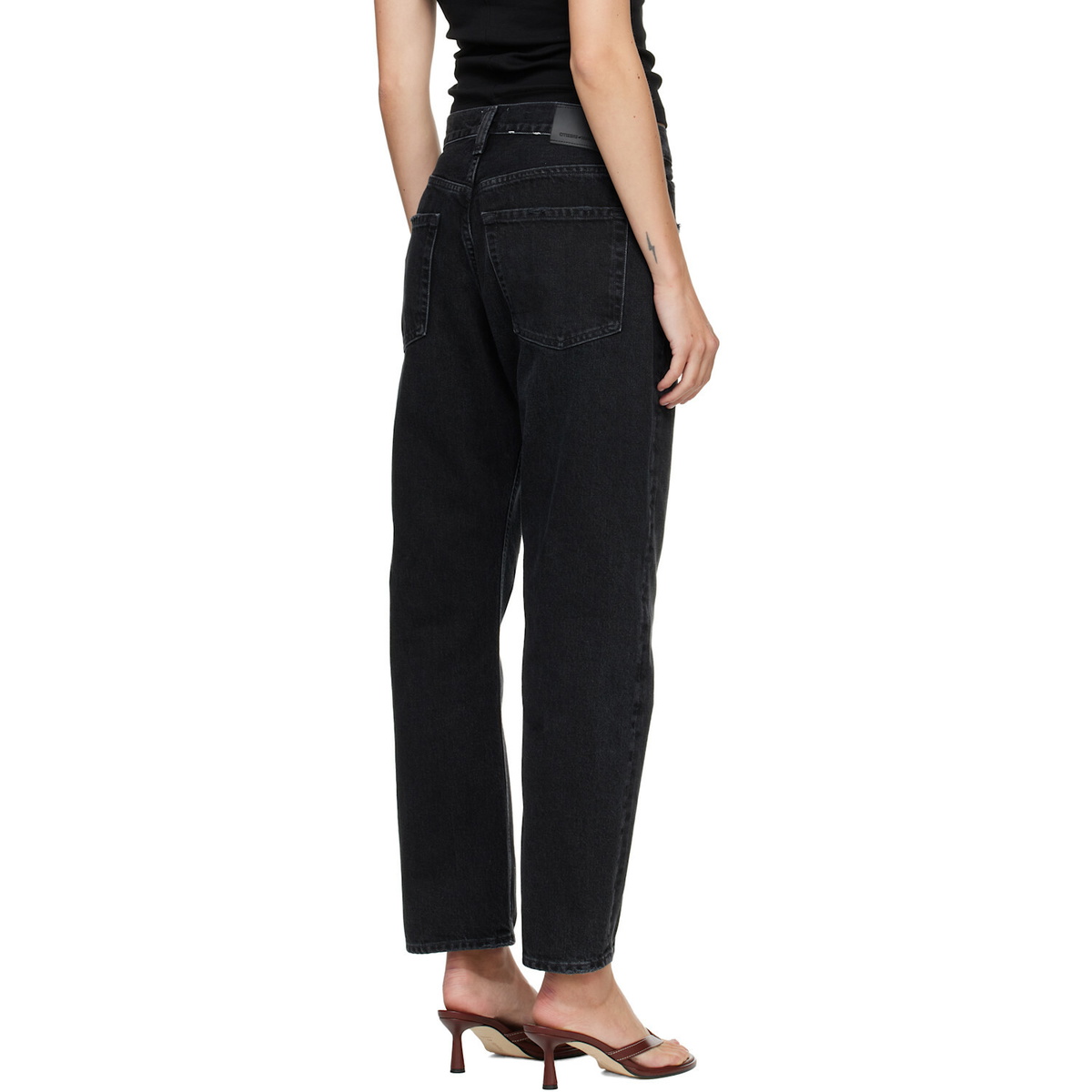 Citizens of Humanity Black Winslow Boyfriend Jeans