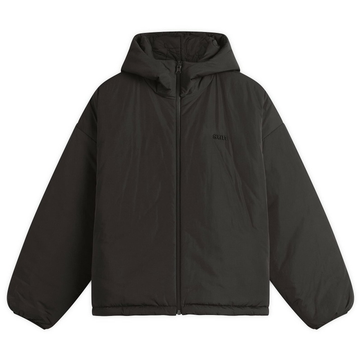 Photo: SUNDAYFRUITMARKET Women's Cherry Reversible Padded Jacket in Black