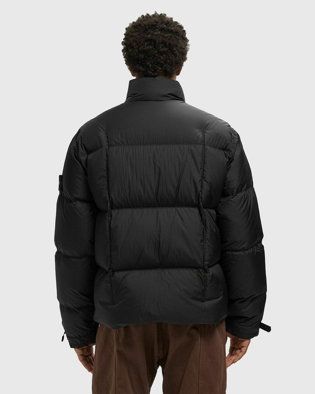 Stone Island JACKET Black Mens Down & Puffer Jacket
