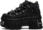VETEMENTS Black New Rock Edition Platform Sneakers