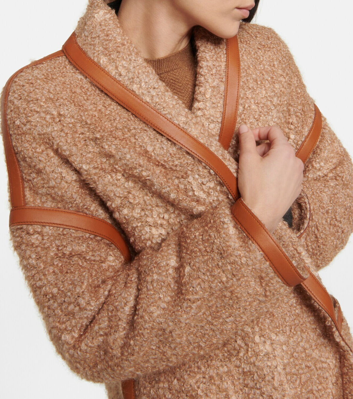 ジャケット・アウター CLANE MOHAIR LOOP DOUN COAT CLANE（クラネ）の「CLANE/クラネ/MOHAIR LOOP DOUN COAT（ダウン