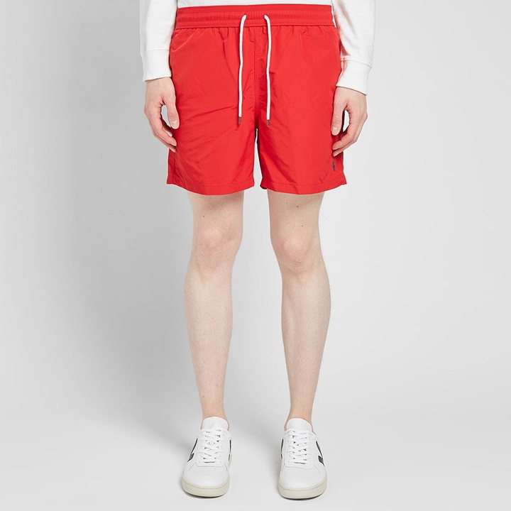 Photo: Polo Ralph Lauren Classic Traveller Swim Short Red