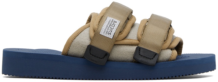 Photo: Suicoke Taupe & Navy MOTO-Feab Sandals