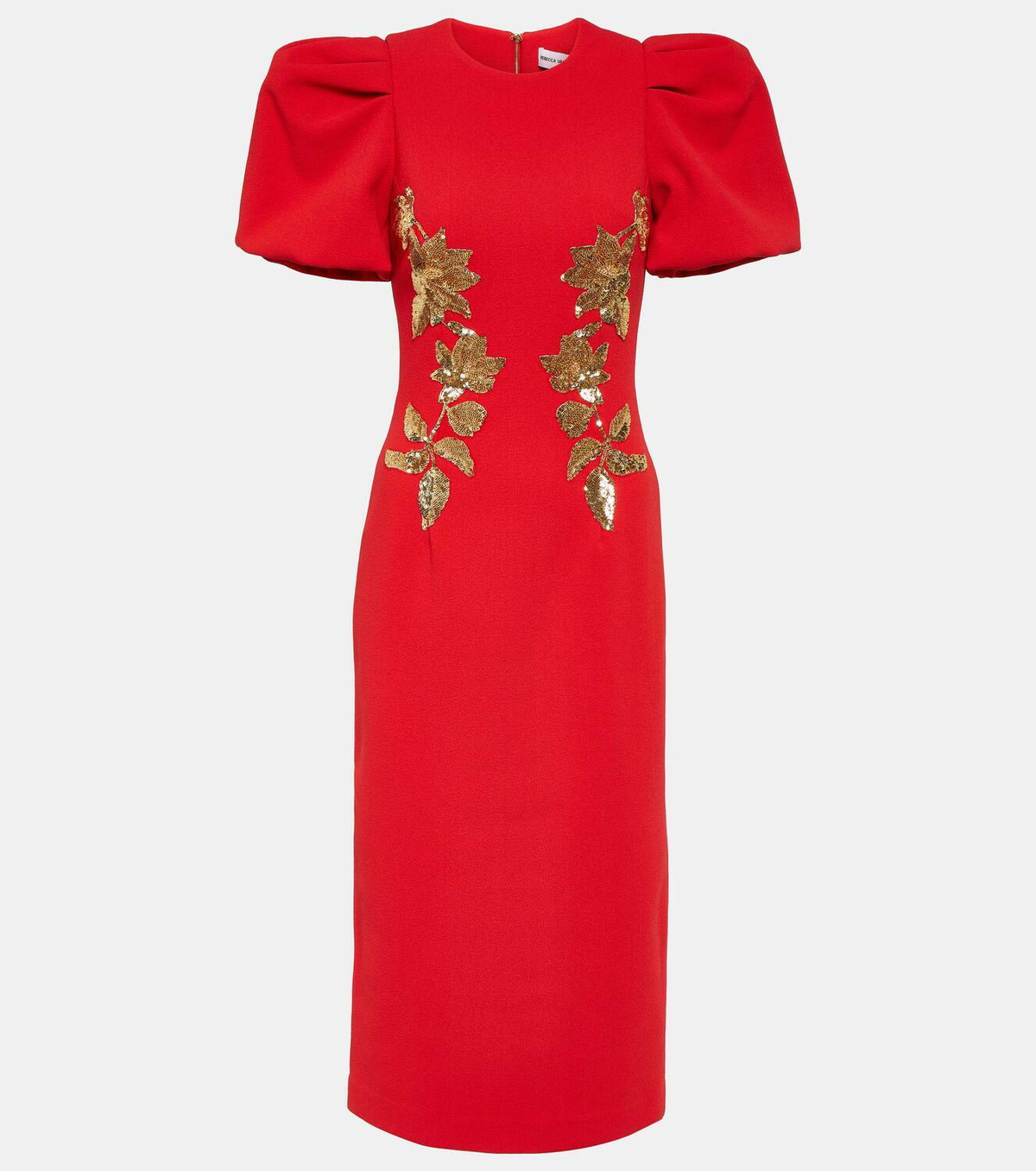Rebecca Vallance Versailles sequined crêpe midi dress