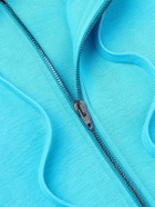 Valentino Garavani - Scuba Zip-Up Hoodie - Blue