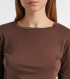 Nili Lotan Susana cotton jersey T-shirt