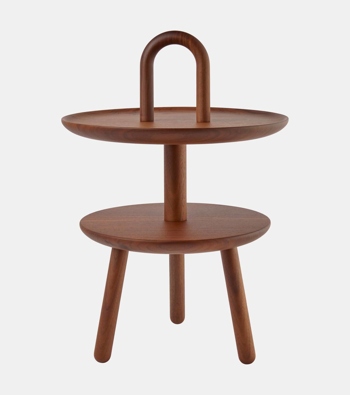 Cassina Réaction Poétique walnut side table by Jaime Hayon