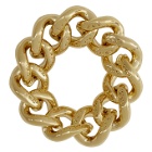 A.P.C. Gold Gravure Ring