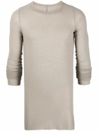 RICK OWENS - Logo Long Sleeved Shirt