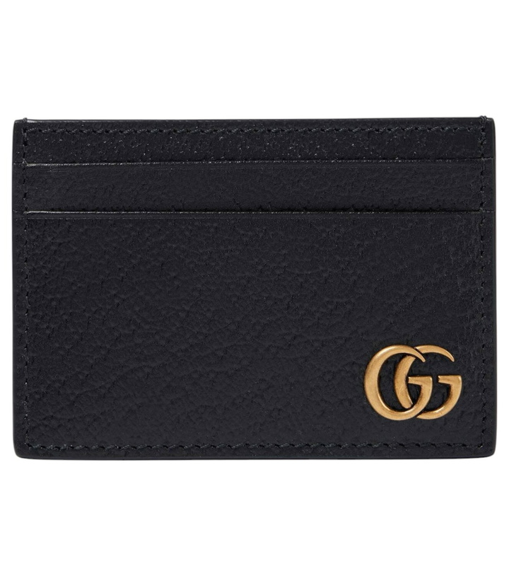 Photo: Gucci GG Marmont leather card holder