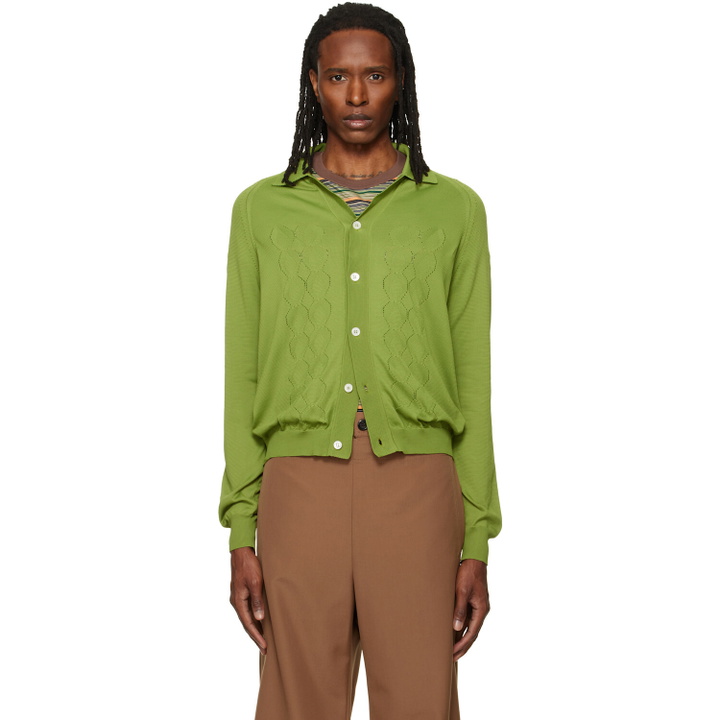 Photo: Marni Green Pointelle Cardigan