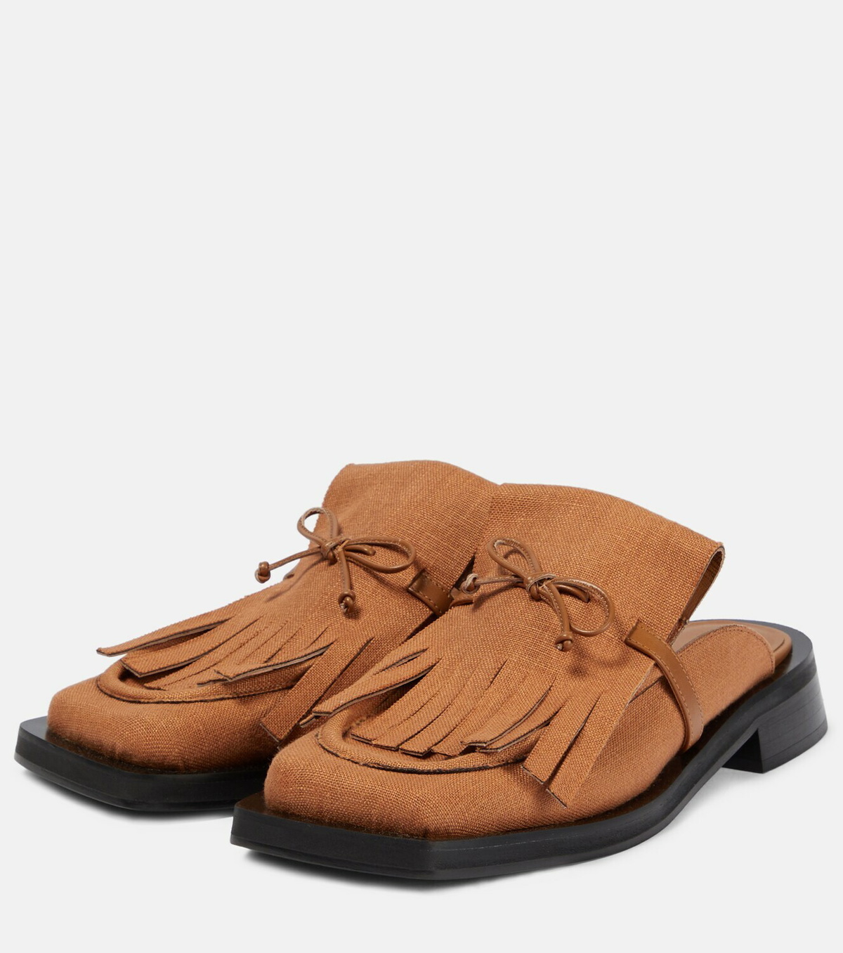 Gia Borghini - GIA/RHW Rosie 40 linen slippers