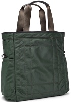 Paul Smith Reversible Green Disrupted Rose Tote