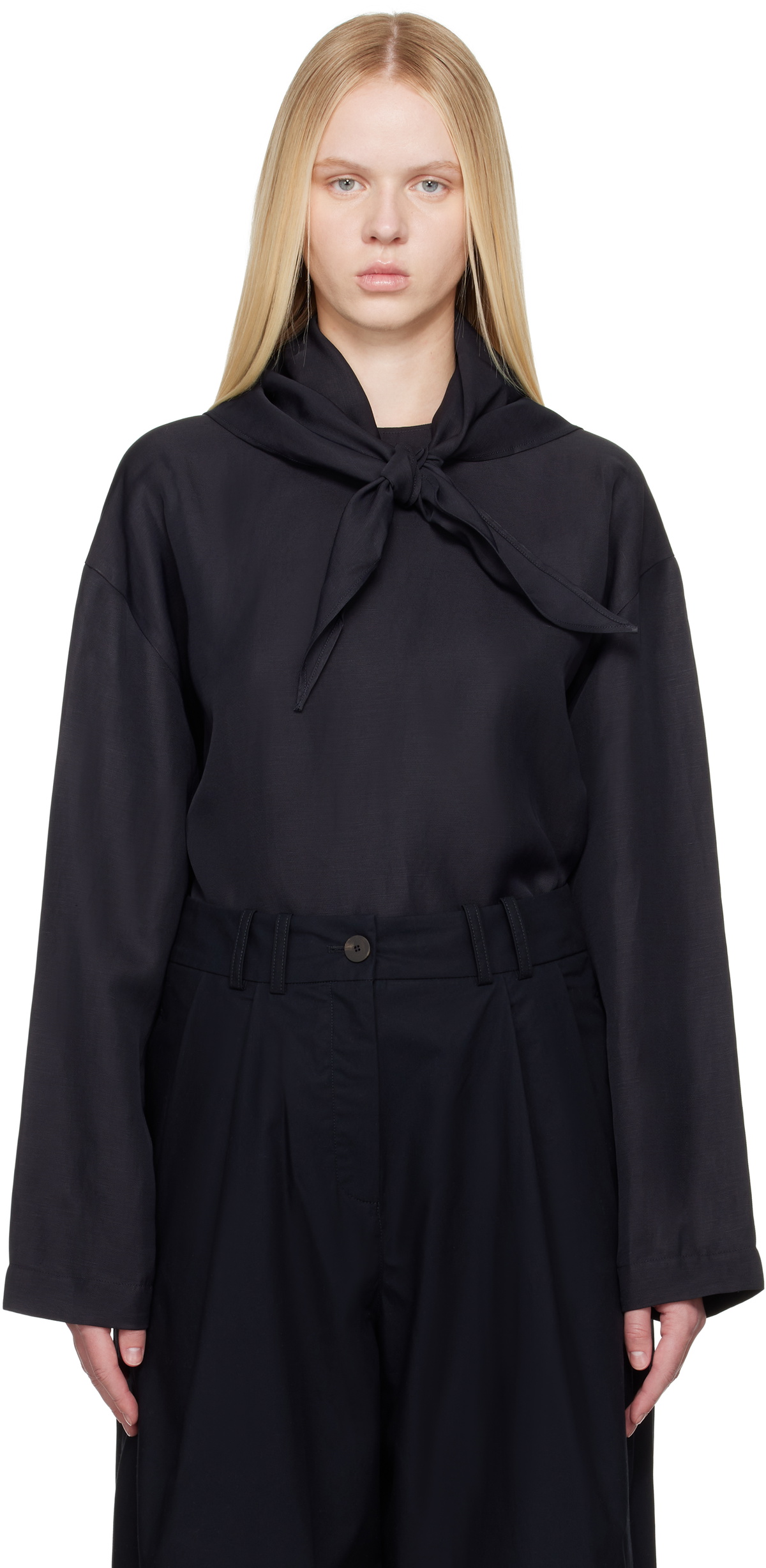 Studio Nicholson Khaki Hesse Top Studio Nicholson