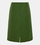 Dries Van Noten Cotton midi skirt