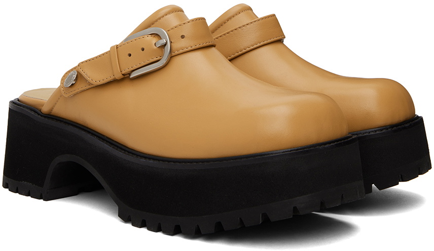 [Margesherwood] / ☆ 70's CLOGS / ivory plain Margesherwood] / ☆ 70's CLOGS / ivory plain