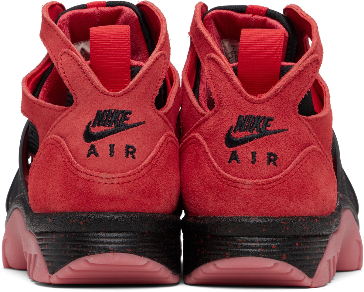 Nike Red & Black Nike Air Trainer Huarache Sneakers