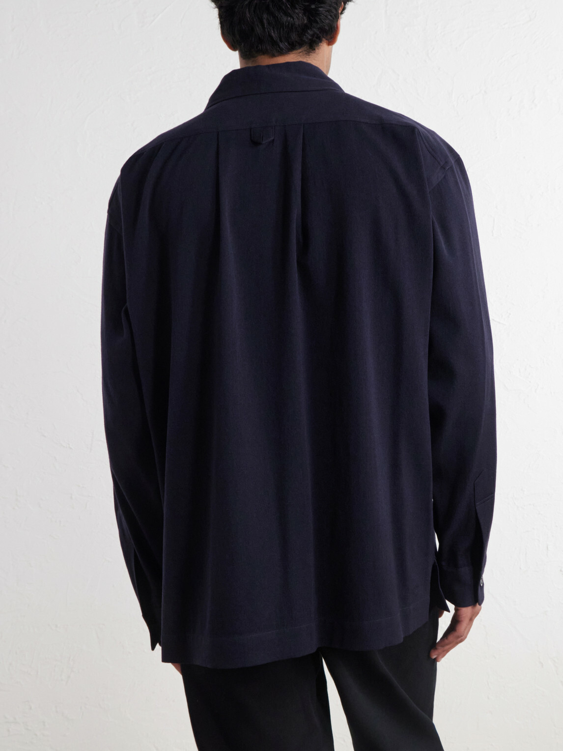 Margaret Howell - Brushed Wool-Twill Shirt - Blue