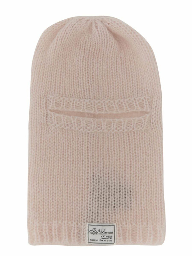 Photo: Raf Simons Balaclava With Logo