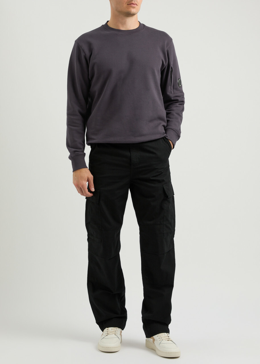 C.P. Company Lens Cotton Sweatshirt Blue C.P. Company