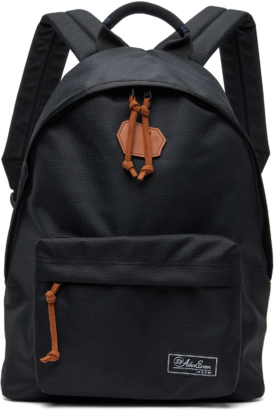 Photo: ADER error Black Logo Patch Backpack