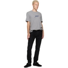 Jil Sander Black Elbe Lace-Up Sneakers